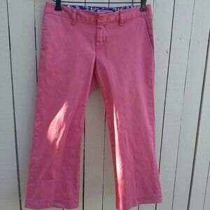 Vineyard Vines Vintage Red Wash Capris